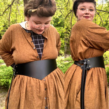 Load image into Gallery viewer, Black Panel Belts (Stars optional!)