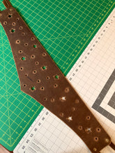 Load image into Gallery viewer, Patina'd Brown Panel Belts (Stars Optional)