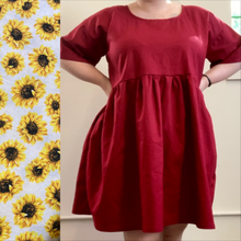 Load image into Gallery viewer, White Sunflowers - Wildflower Dress